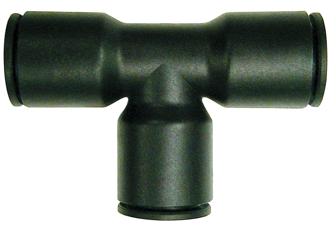COILOCK PUSH-TO-CONNECT UNION TEE 1/4" TUBE