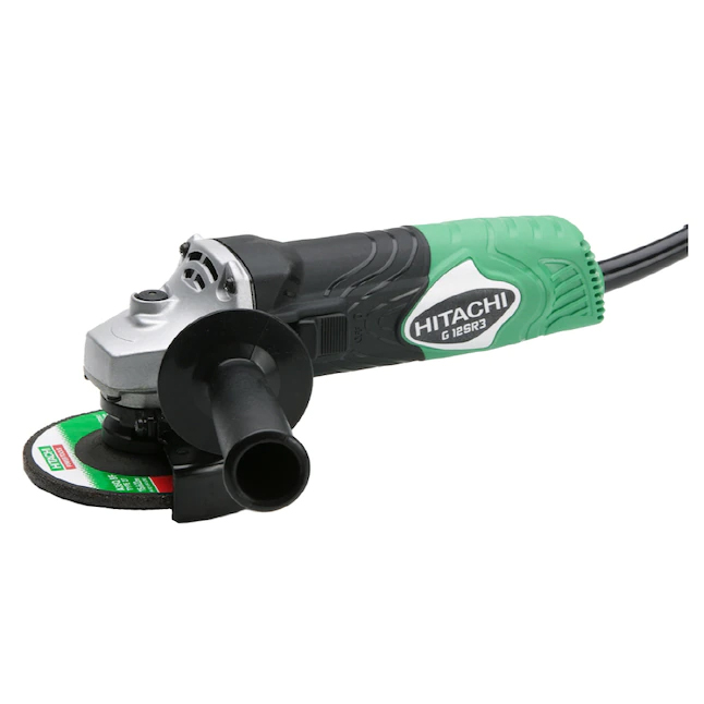 HITACHI 4-1/2-IN 6-AMP TRIGGER SWITCH CORDED ANGLE GRINDER