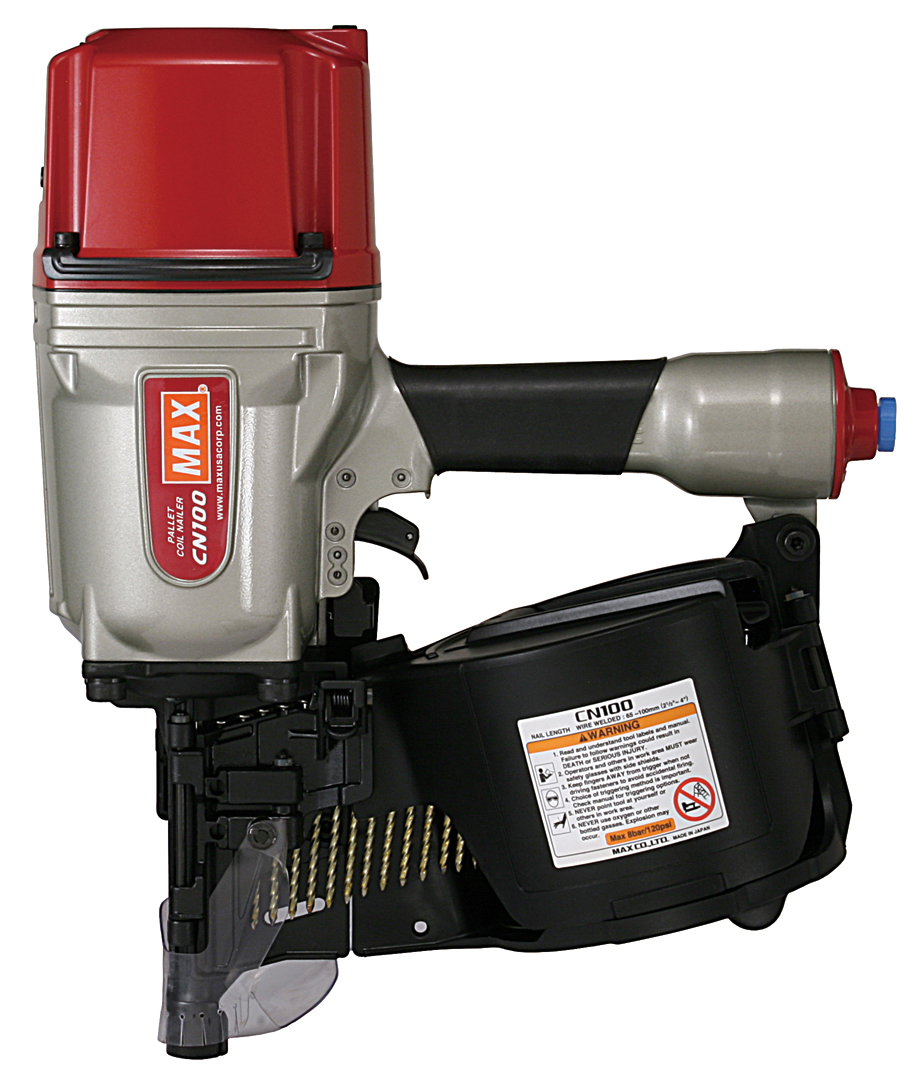 MAX 15 DEGREE COIL NAILER 2-1/2" - 4" .099" - .131" INDUSTRIAL