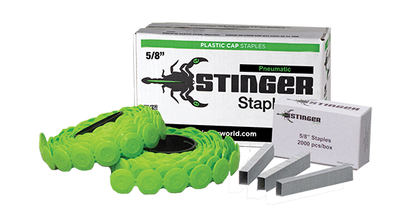 STINGER 5/8" 20GA STAPLEPAC FOR USE WITH STINGER CS58 CAP STAPLER ONLY